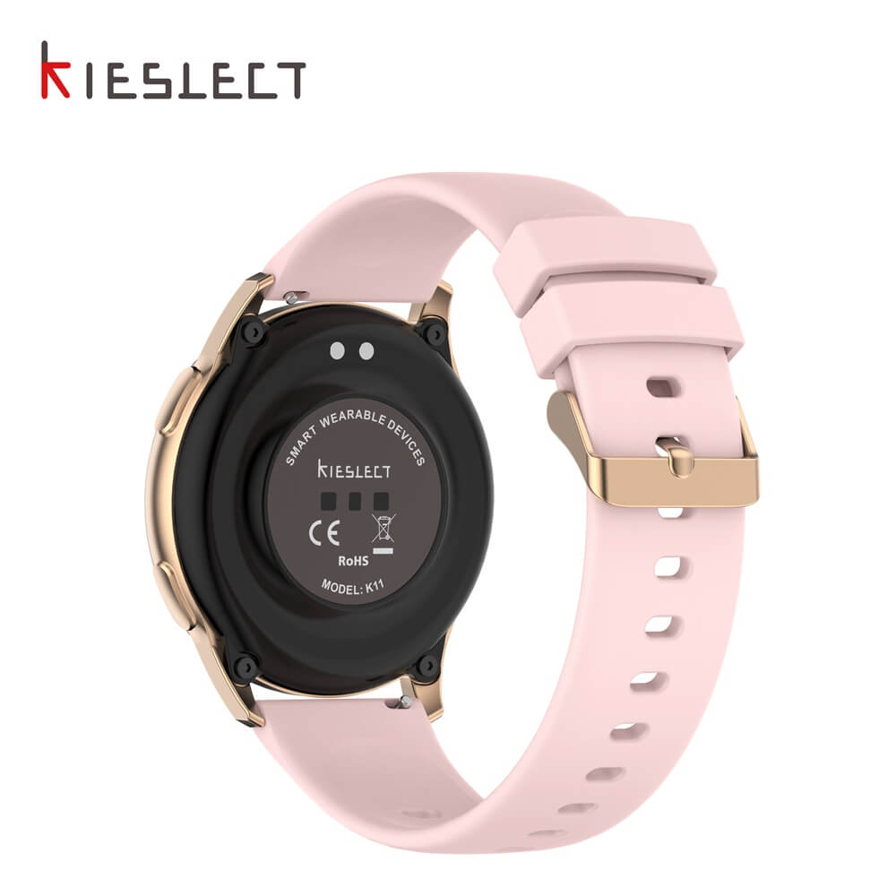 KIESLECT L11 Pro Ladies Round Dial SmartWatch | IP68 | Silicone Strap