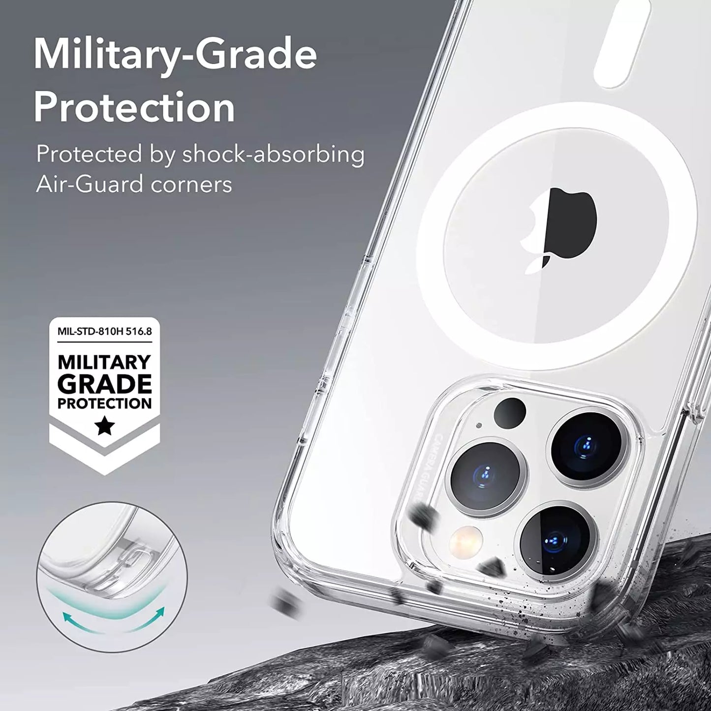 CLEARANCE SALE - ESR Classic MagSafe HaloLock Clear Cover for Iphone 14 Pro