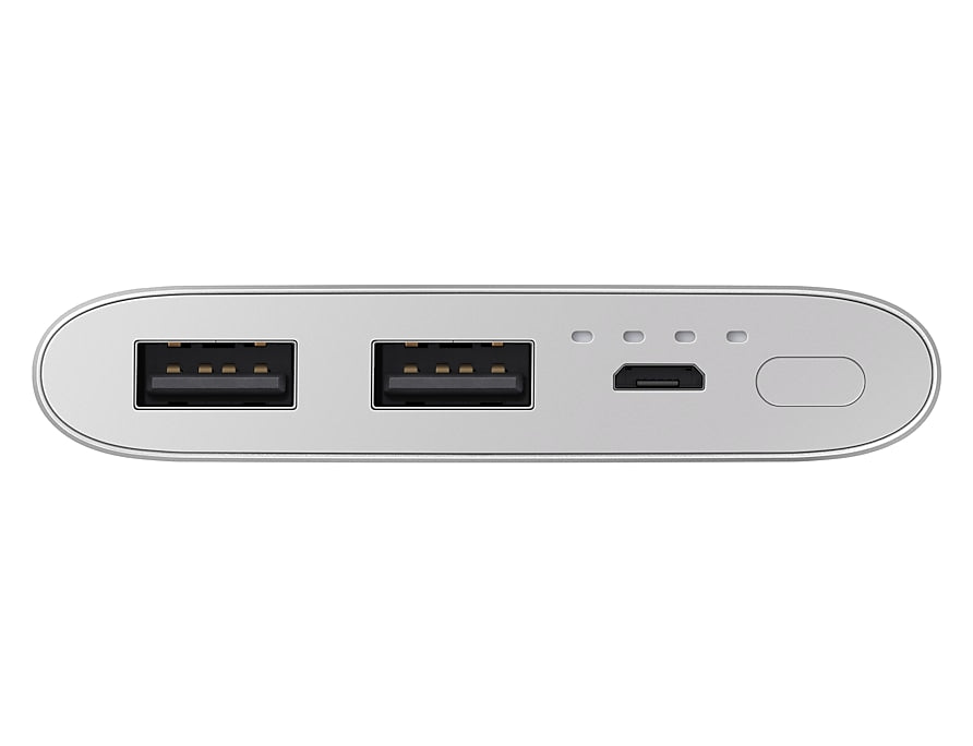 Samsung Adaptive Fast Charging 15W 10,000mAh Dual Port Micro input Power Bank