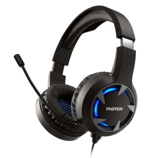 Faster Blubolt BG-100 Gaming Headset/Headphones | Noise Cancelling Microphone