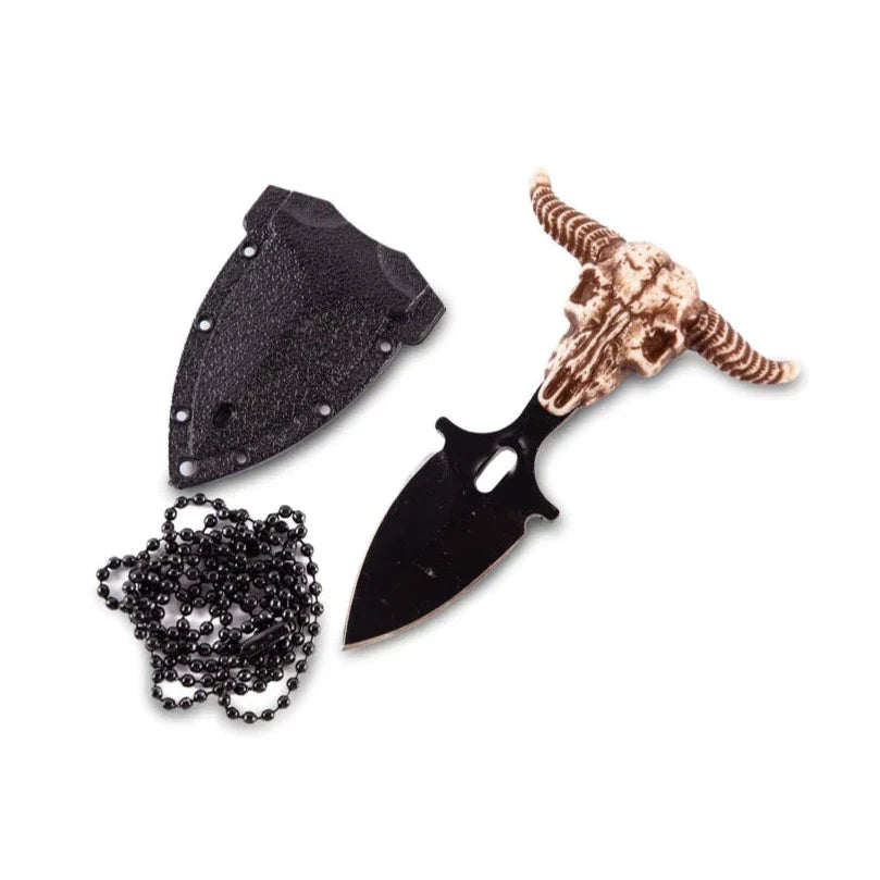 Skythia – Death Call Push Locket Knife | 1.4"/3.7"