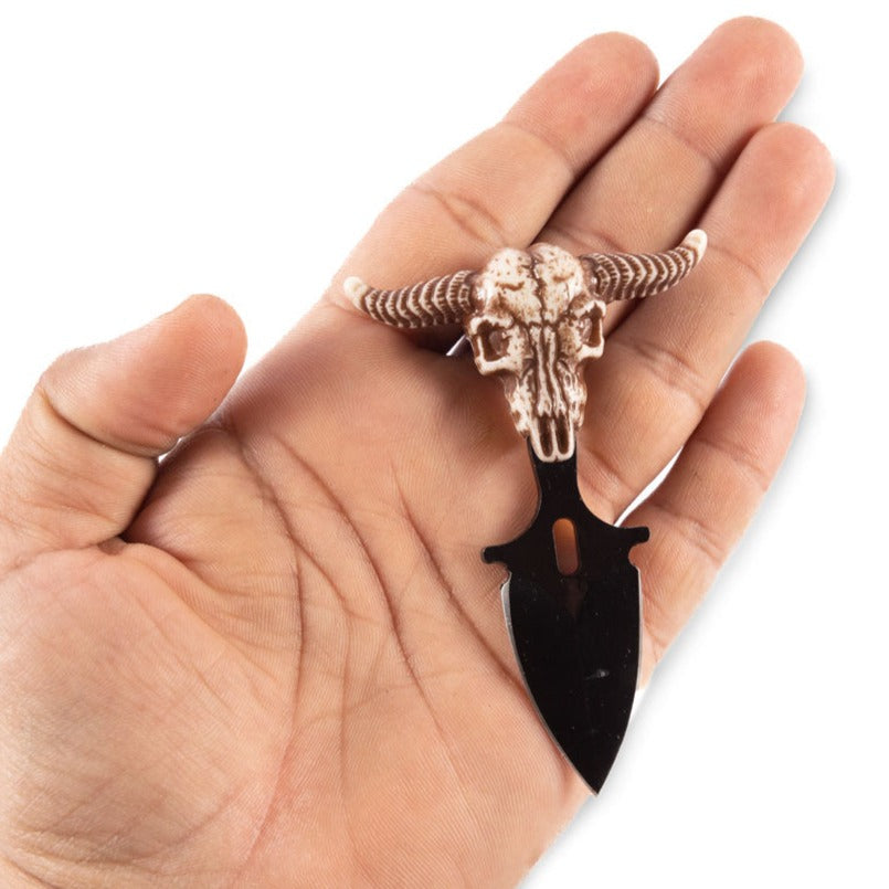 Skythia – Death Call Push Locket Knife | 1.4"/3.7"