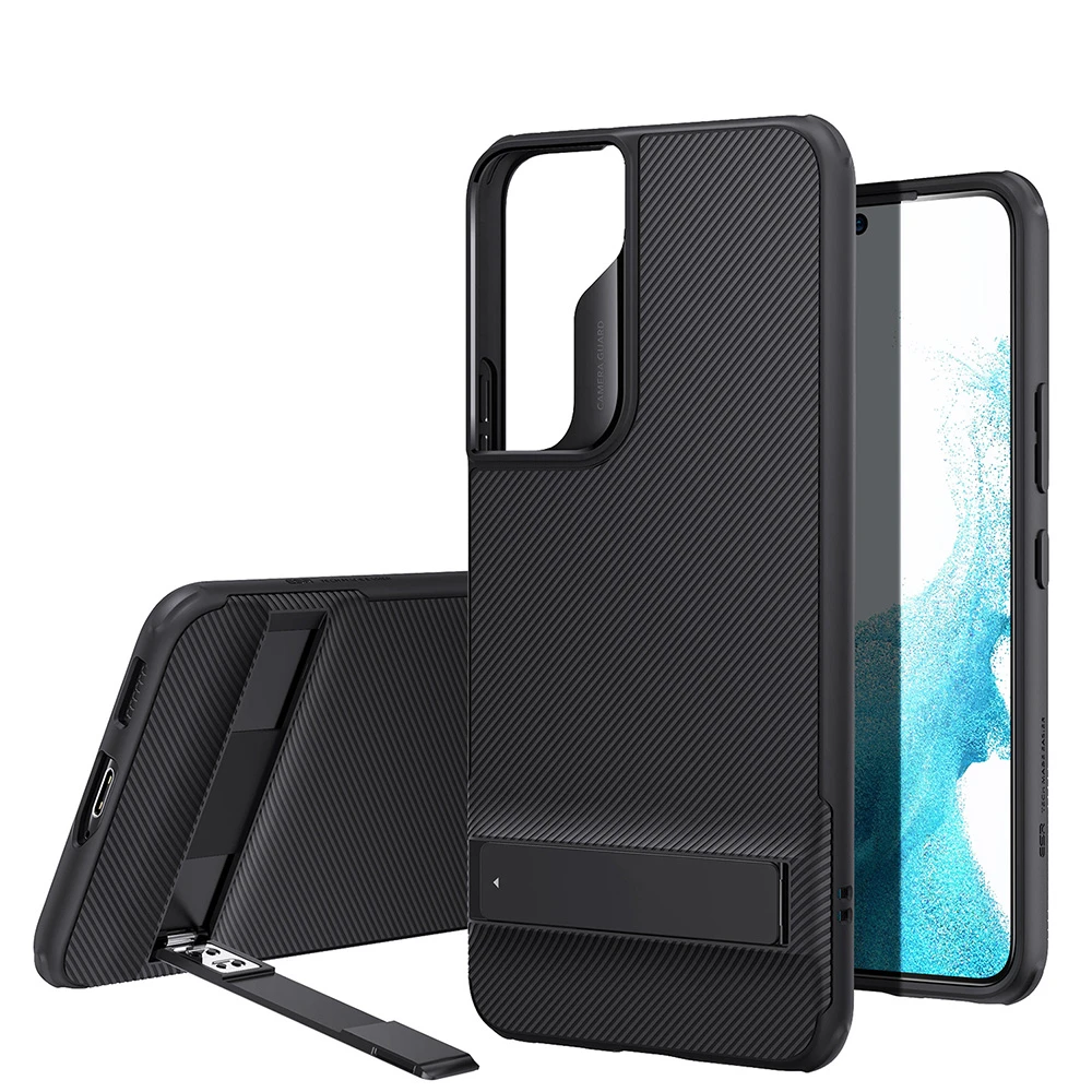 ESR Air Shield Boost Cover with Kickstand for Samsung Galaxy S22 | Black