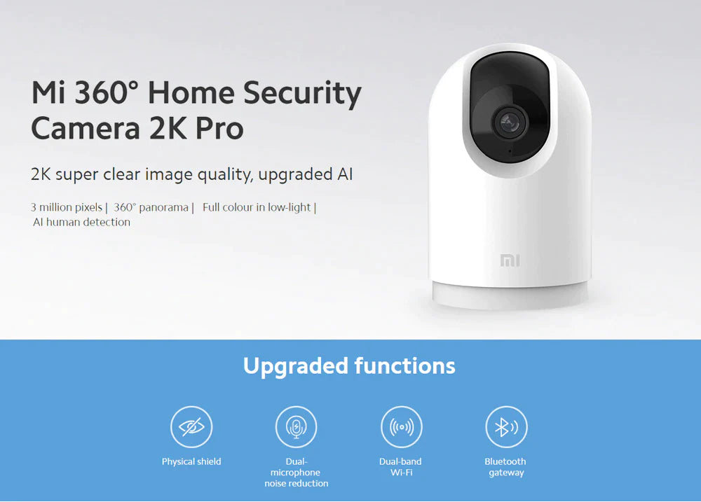 Xiaomi 360° Home Security Camera 2K Pro | Global Version