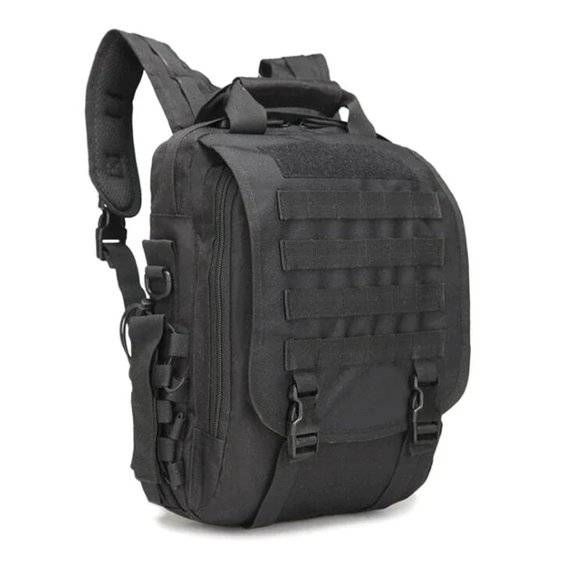 3 in 1 Outdoor Tactical Messenger Backpack | Military Bag | Black | Free Shipping
