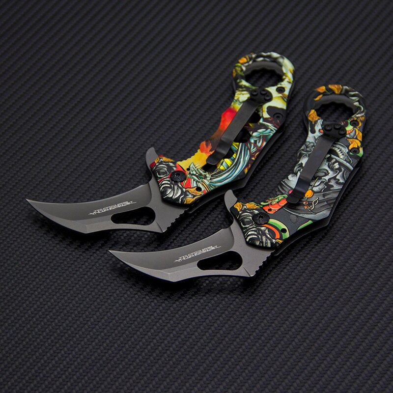 Folding Karambit Knife - DERESPINA X73