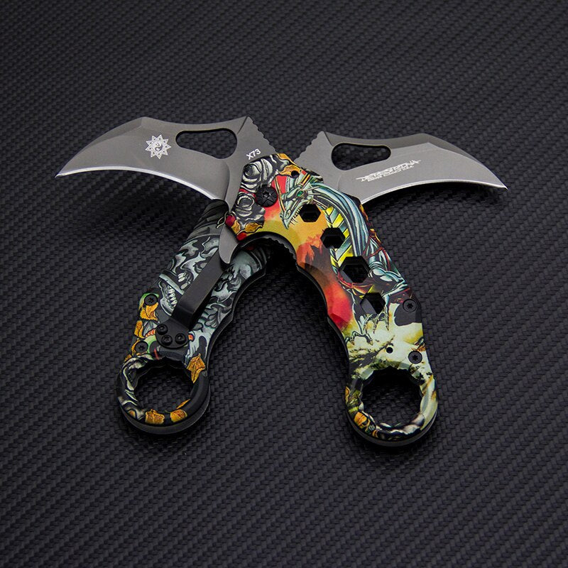 Folding Karambit Knife - DERESPINA X73