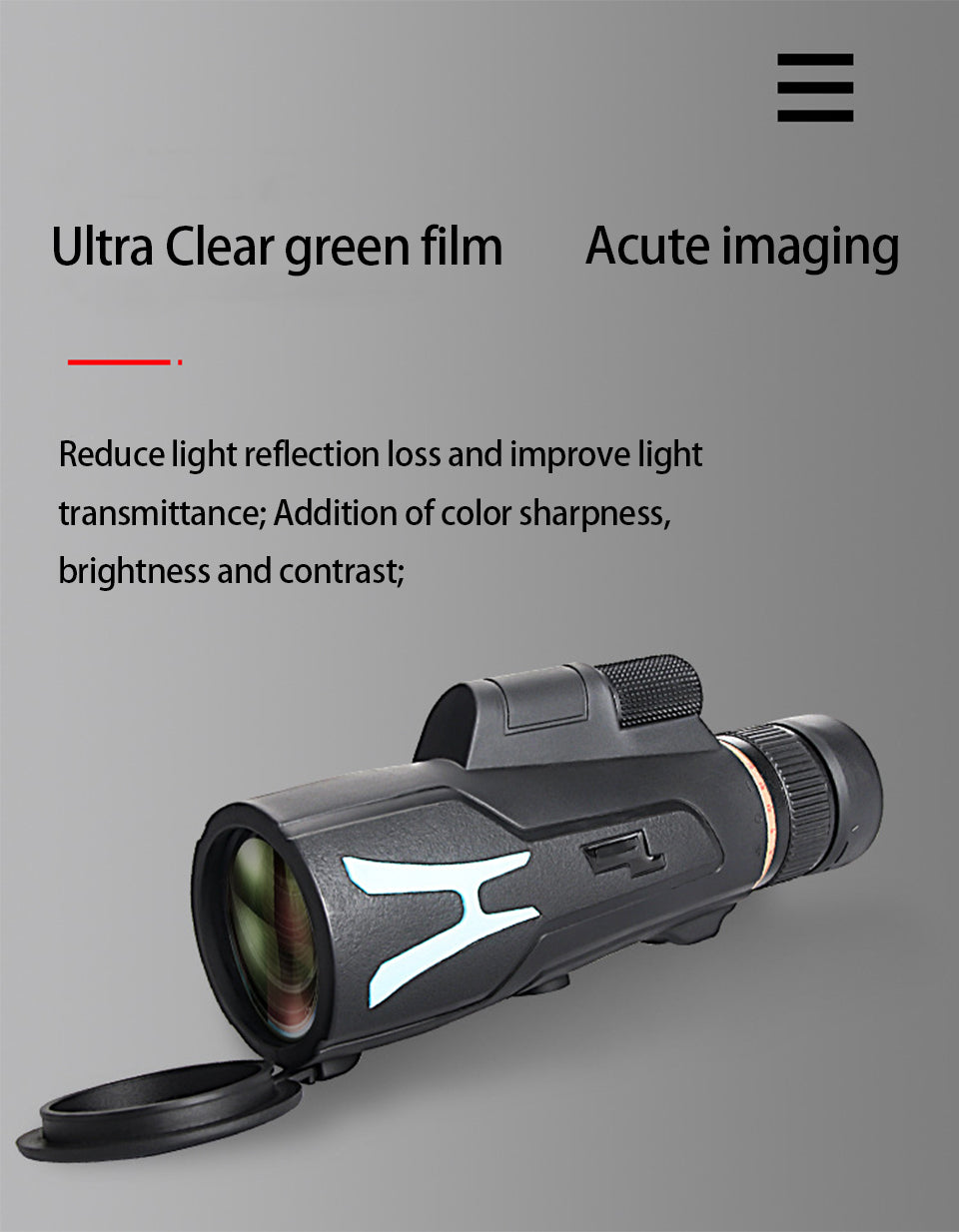 COMING SOON | 20-60x60 High Quality Monoscope | Telescope