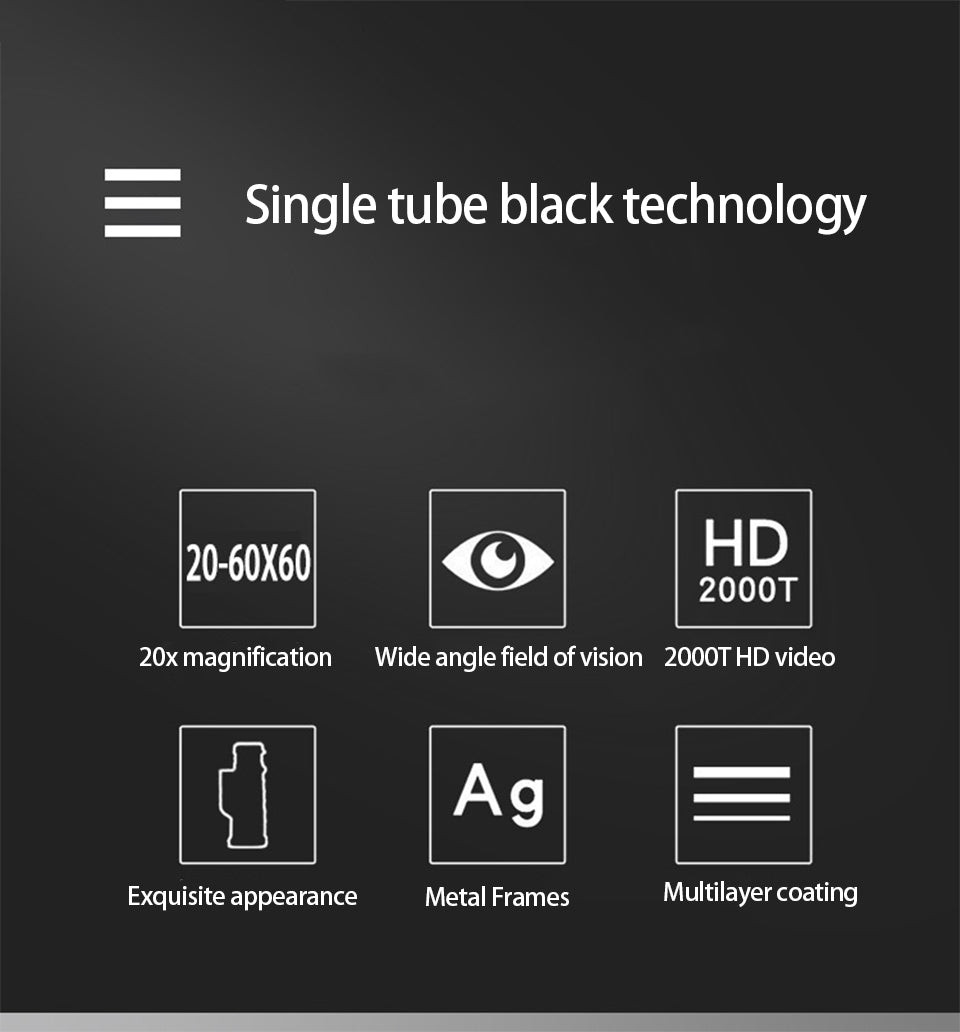 COMING SOON | 20-60x60 High Quality Monoscope | Telescope