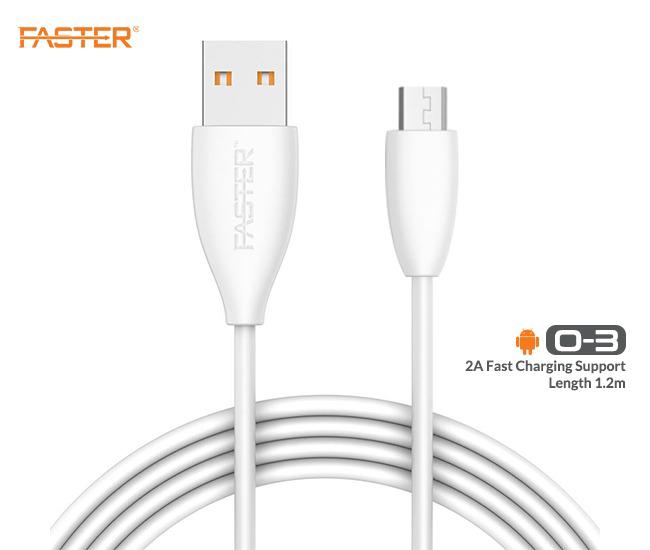 Faster Data & Charging Cable | Micro/Type-C | Fast Charging | 2.4A | 1.2 meter | O3