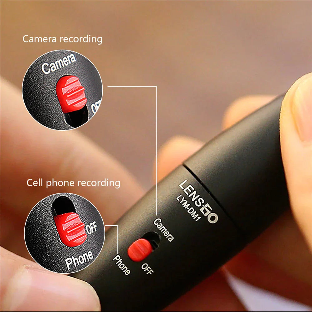 LensGo LYM-DM1 Lavalier Clip-On Collar Microphone | Original