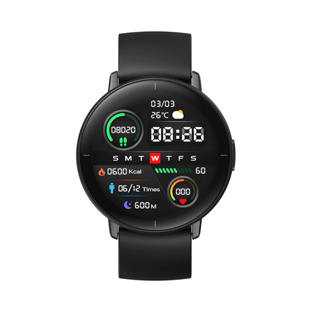 Mibro Lite IP68 Round Dial SmartWatch | Always on AMOLED Display