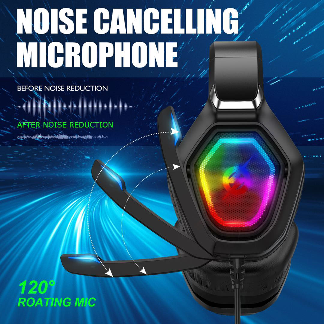 Faster Blubolt BG-300 Gaming Headset/Headphones | Noise Cancelling Microphone