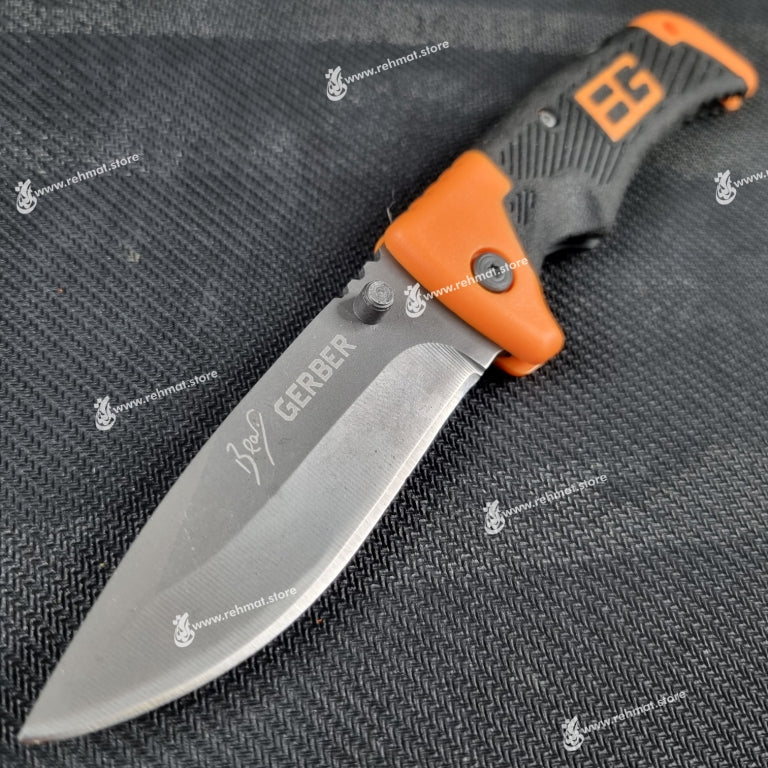 Bear Grylls Gerber Scout | Plane Blade Folding Knife | 114 | 3"/7.4"