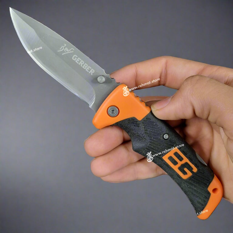 Bear Grylls Gerber Scout | Plane Blade Folding Knife | 114 | 3"/7.4"