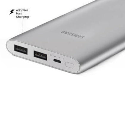 Samsung Adaptive Fast Charging 15W 10,000mAh Dual Port Micro input Power Bank