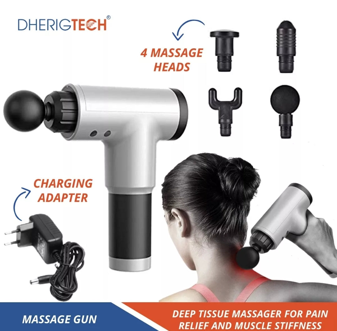 Gun Massager Rechargeable | Deep Tissue Massage