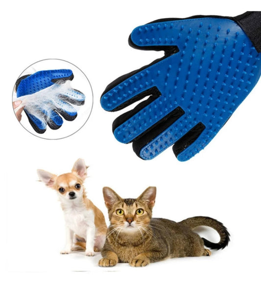 Pet Grooming Glove Brush Single