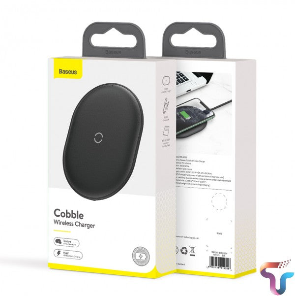 Baseus Cobble 15W Fast Qi Wireless Charging Pad