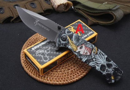 Browning Folding Knife | X79 | Samurai Print | 3.3"/8"