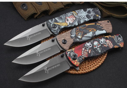 Browning Folding Knife | X79 | Samurai Print | 3.3"/8"
