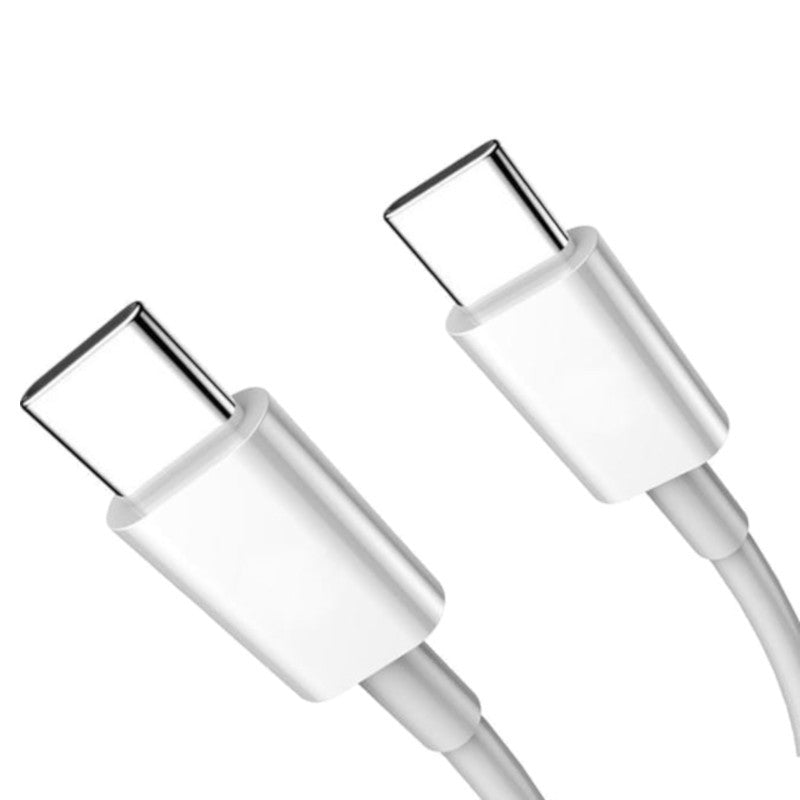 White Iphone Like Type-C to Type-C PD Cable | Supports 25W Super Fast Charging or more