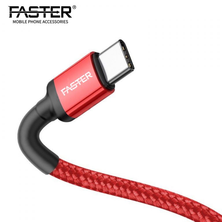 Faster 60W Type-C to Type-C Fabric Braided PD Cable | Supports Super Fast Charging 2.0 & more