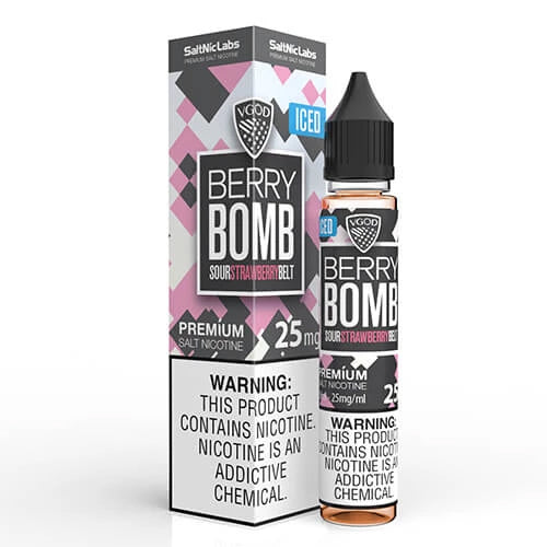 VGOD ICED BERRY BOMB Flavor by SaltNicLabs | 30ml-25/50mg