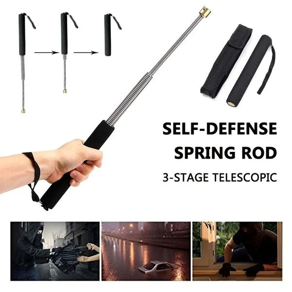 Spring Rod Telescopic Baton Stick | Self Defence Tool – Rehmat Store ...