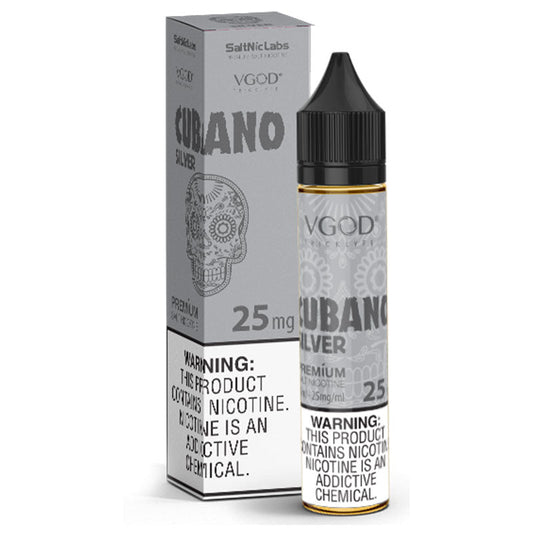 VGOD CUBANO SILVER Flavor by SaltNicLabs | 30ml-25/50mg