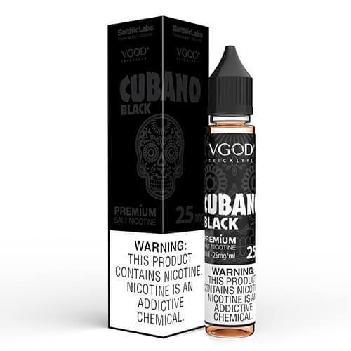 VGOD CUBANO Black Flavor by SaltNicLabs | 30ml-25/50mg
